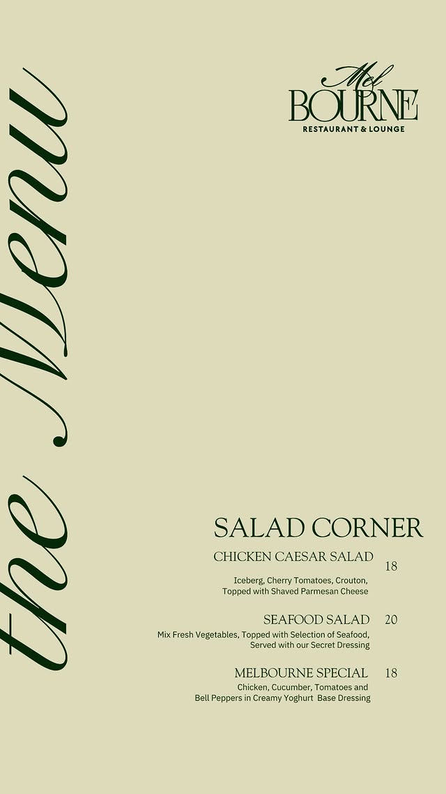 Melbourne Menu Scan 4
