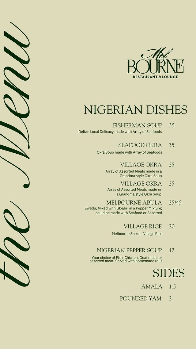 Melbourne Menu Scan 9